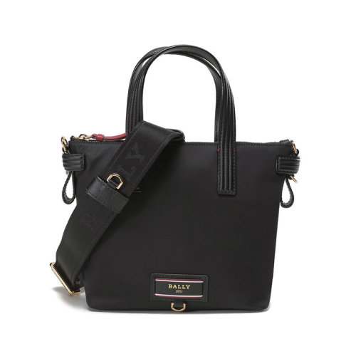 BALLY/巴利 女士织物手提单肩斜挎包托特包 EMBETH SM