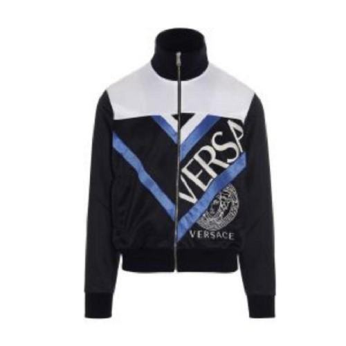  VERSACE/范思哲 男士蓝色棉质卫衣 1001423-1A01057 6U300 PLFSX