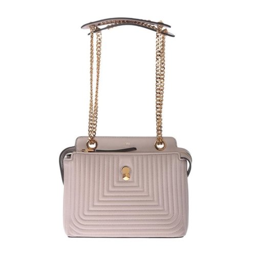 FENDI/芬迪 DOTCOM系列 女士牛皮链条包单肩斜挎包