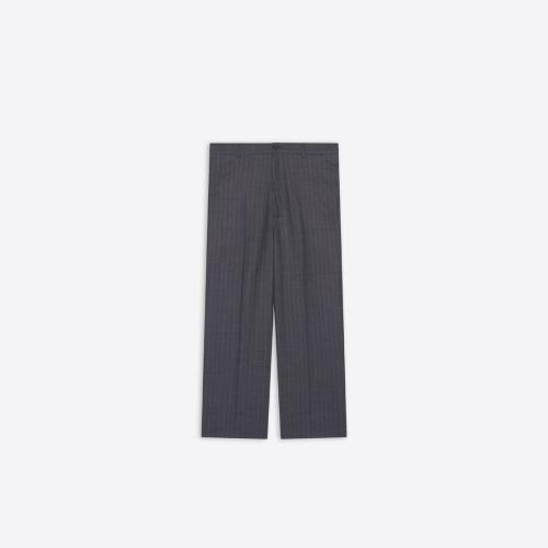  BALENCIAGA巴黎世家 22年春夏 女士 休闲裤 合身剪裁长裤 675439TGT151240