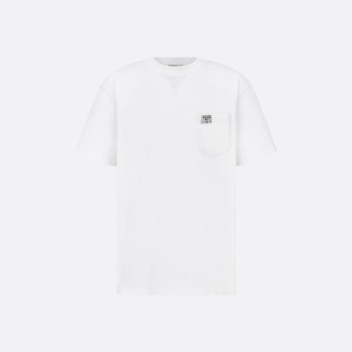  DIOR迪奥 22年秋冬 男士 短袖T恤 T-shirt CD?1947， coupe relax 243J634A0677_C081