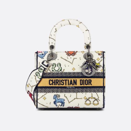  DIOR迪奥 22年秋冬 女士 手提包 Sac Lady D-Lite Medium M0565BRTY_M941
