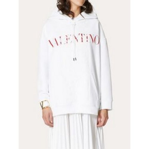  Valentino/华伦天奴 女士红色棉质卫衣 WB3MF10S6FU A33 PLFSX