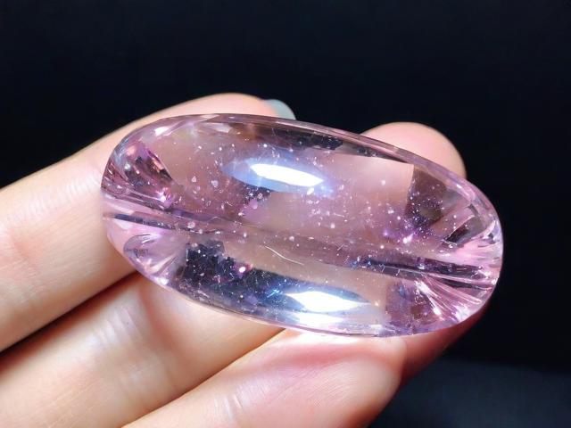 为什么粉水晶带星光？