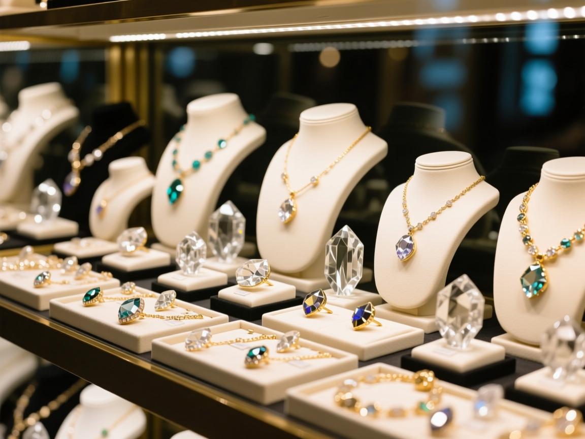 为什么商品店都要放水晶？