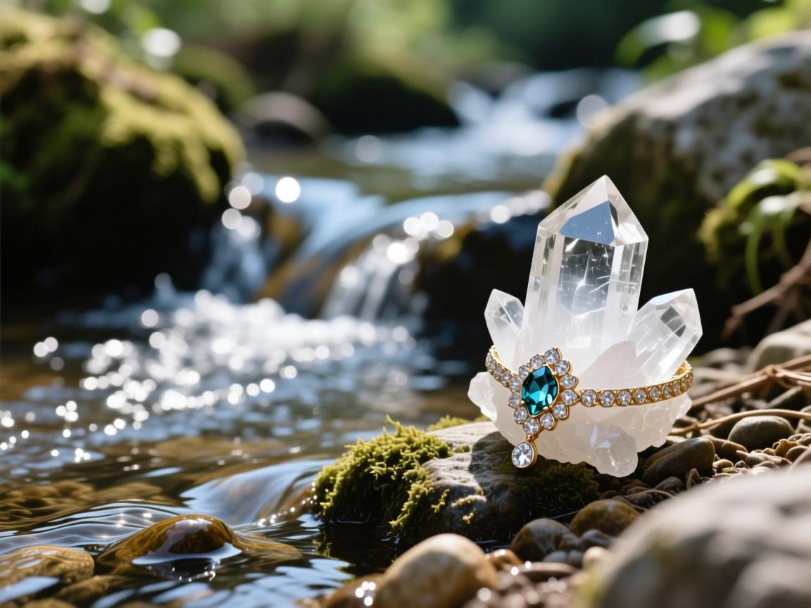 小溪旁边有水晶吗？水晶在小溪旁边存在的原因是什么？