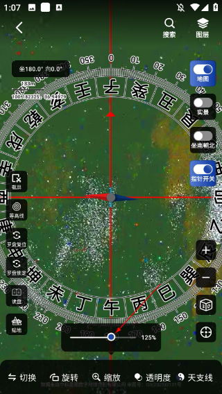 三维山水全景地图