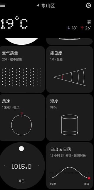天气