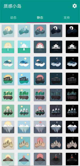 material islands