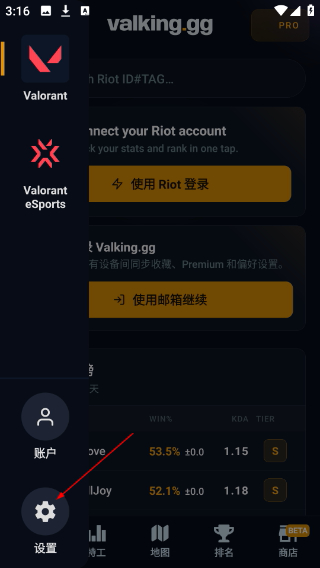 瓦罗兰特战绩查询助手