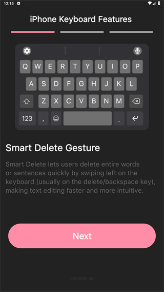 Iphone keyboard