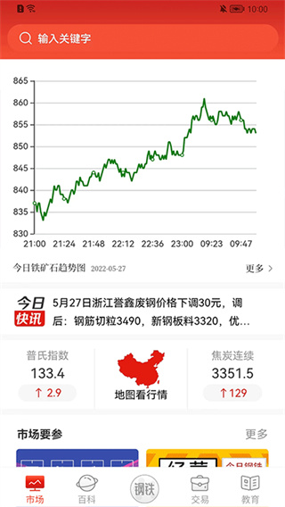 今日钢铁app