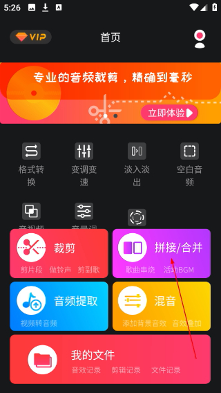 音频提取器编辑器