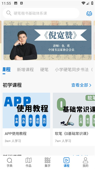 以观书法